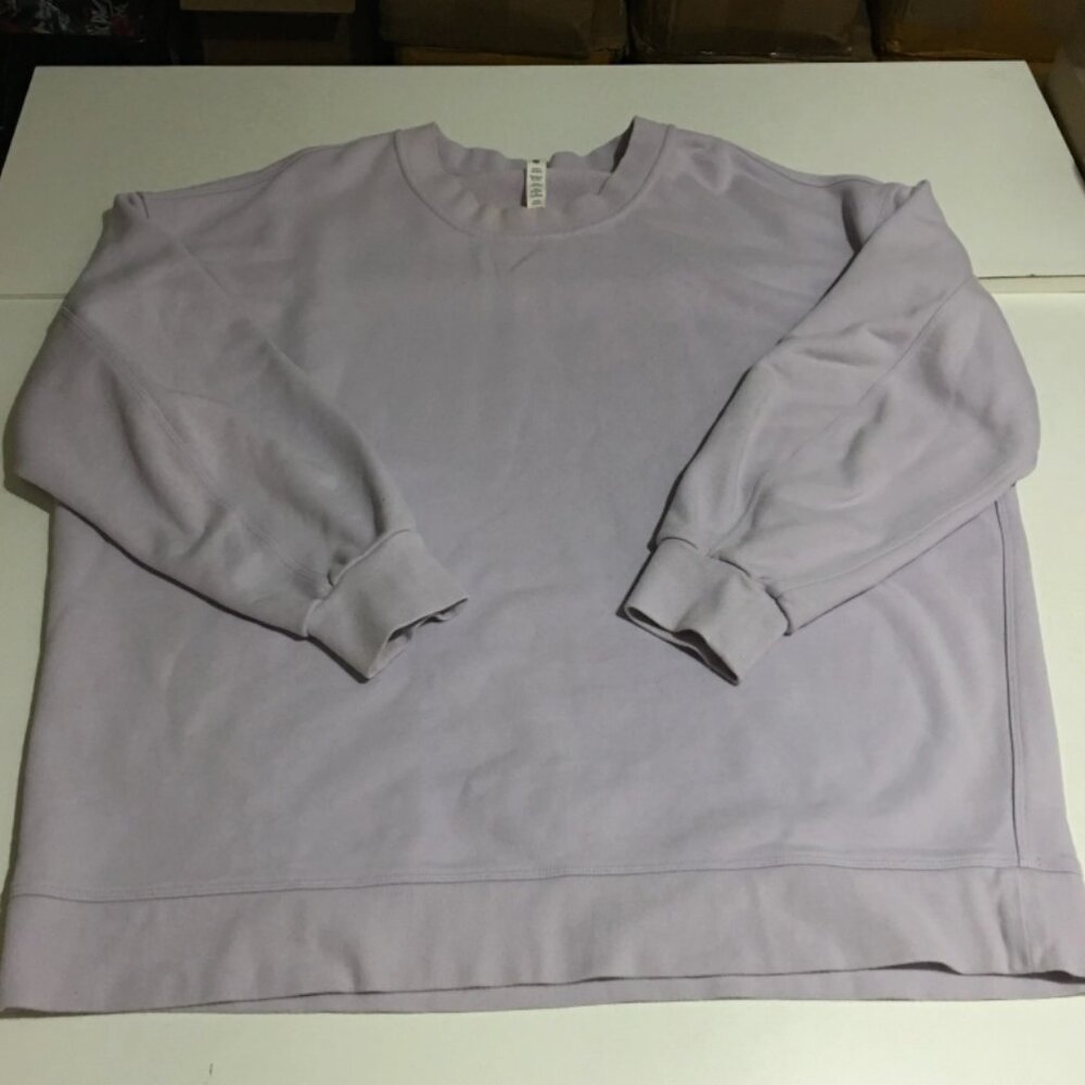 Lululemon Perfectly Oversized Crewneck Womens Size 12 Purple LW3DUTS